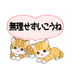 気持ち伝える ころころトラ猫2（個別スタンプ：18）