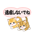気持ち伝える ころころトラ猫2（個別スタンプ：28）