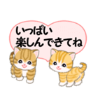 気持ち伝える ころころトラ猫2（個別スタンプ：35）