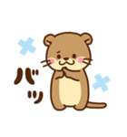 コツメカワウソ♡ラブラブ2（個別スタンプ：37）
