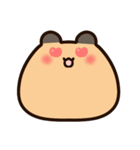「ありがとう」を伝えるキンクマハムスター（個別スタンプ：37）