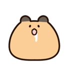 「ありがとう」を伝えるキンクマハムスター（個別スタンプ：38）