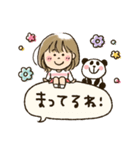 吹き出し★とび出して動く（個別スタンプ：7）