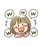 吹き出し★とび出して動く（個別スタンプ：23）