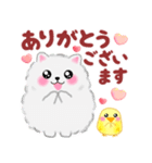 気持ちを伝える♥ポメラニアン「ぽちゃん」（個別スタンプ：15）