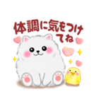 気持ちを伝える♥ポメラニアン「ぽちゃん」（個別スタンプ：26）