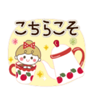 【北欧】リボンの女の子×気づかい言葉（個別スタンプ：11）