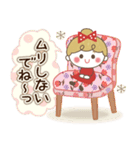 【北欧】リボンの女の子×気づかい言葉（個別スタンプ：39）