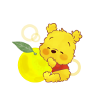 もこもこ♪YUZU POOH（個別スタンプ：8）