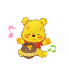 もこもこ♪YUZU POOH（個別スタンプ：16）