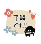 ピアノ＊使える敬語＊大人シンプル（個別スタンプ：1）