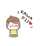 どんぐり帽子の女の子⭐︎気持ち伝わる（個別スタンプ：31）