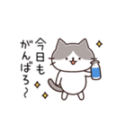 ゆるゆるハチワレさん（個別スタンプ：2）