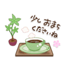グリーンがいっぱい❣ green cafe【改訂版】（個別スタンプ：22）
