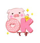 Baby Butaさん「敬語」です（個別スタンプ：5）