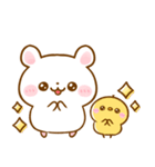 ふわふわ♡スタンプ（個別スタンプ：27）