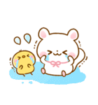 ふわふわ♡スタンプ（個別スタンプ：38）