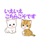 ころころ子猫 優しい敬語（個別スタンプ：30）