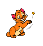 ディズニー キャッツ（レトロ）（個別スタンプ：17）