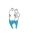 ねこタイツのゆるい動き 4（個別スタンプ：10）