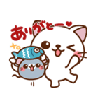 しろ～い猫さん❤日常（個別スタンプ：10）