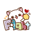 しろ～い猫さん❤日常（個別スタンプ：21）