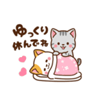 ミル＆モカ 動く毎日使えるスタンプ（個別スタンプ：6）
