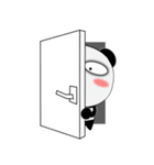 堅物パンダ★すべてのサラリーマンに捧ぐ（個別スタンプ：4）