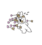 すこぶる動くちびウサギ【LOVE】（個別スタンプ：1）