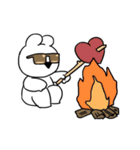 すこぶる動くちびウサギ【LOVE】（個別スタンプ：2）