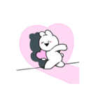 すこぶる動くちびウサギ【LOVE】（個別スタンプ：8）
