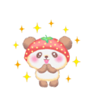 いちごぱんださん（個別スタンプ：32）