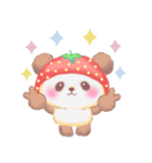 いちごぱんださん（個別スタンプ：33）