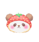 いちごぱんださん（個別スタンプ：35）