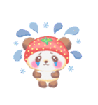 いちごぱんださん（個別スタンプ：36）