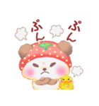 いちごぱんださん（個別スタンプ：38）