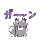 キツネとタヌキの飛び出すスタンプ 2（個別スタンプ：20）