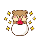 コツメカワウソ♡毎日つかえるお菓子（個別スタンプ：23）