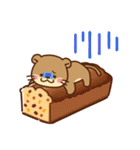 コツメカワウソ♡毎日つかえるお菓子（個別スタンプ：37）