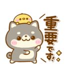 豆柴日和♡敬語（個別スタンプ：15）