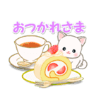 春の野原のベビーにゃんこ（個別スタンプ：18）