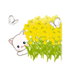 春の野原のベビーにゃんこ（個別スタンプ：29）