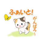 春の野原のベビーにゃんこ（個別スタンプ：35）