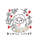 アートdeオシャレな羊♡日常会話（個別スタンプ：1）