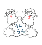アートdeオシャレな羊♡日常会話（個別スタンプ：9）