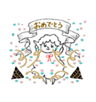アートdeオシャレな羊♡日常会話（個別スタンプ：26）