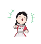 メイドコスプレのかえでさん（個別スタンプ：7）