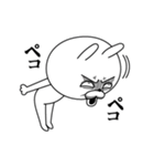 顔芸うさぎ コラボ復刻ver.（個別スタンプ：2）