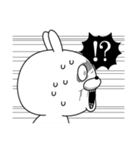 顔芸うさぎ コラボ復刻ver.（個別スタンプ：25）