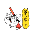 顔芸うさぎ コラボ復刻ver.（個別スタンプ：32）